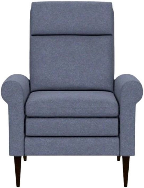 American Leather® Customizable Burke Fabric 38" Manual Recliner-2