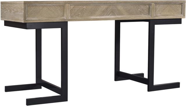 aspenhome® Harper Point Bleached Khaki 60" Writing Desk-1