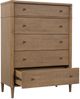 Modus Furniture Whitmore Claystone 5-Drawer Chest-2