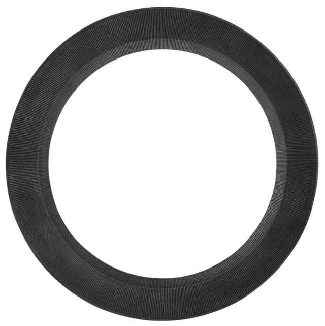 Uttermost® Montgomery Rustic Black Round Mirror-0
