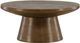 Dovetail Furniture Dimitri Antique Brass Coffee Table-0