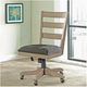 Riverside Furniture Wood Back Upholstered Desk Chair-1