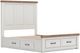 Signature Design by Ashley® Savonport Brown/White King Storage Panel Bed-4