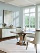 Century® Citation Sanford Greige 72" Round Dining Table-3