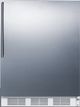 Summit® 24" 5.1 Cu. Ft. Stainless Steel Compact Refrigerator-0