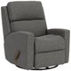 Flexsteel® Catalina Gray Flagstone Swivel Gliding Recliner-0