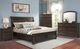Elements International Kingston Walnut Queen Storage Sleigh Bed-2