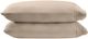 Tempur-Pedic® TEMPUR-Breeze® 2-Piece Sandstone TENCEL™ Lyocell King Pillow Cases-1