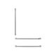 Café™ 35" Brushed Stainless Steel Refrigerator Handle Kit-0