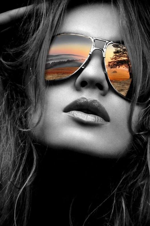 Classy Art Reflective Shades Wall Art-0