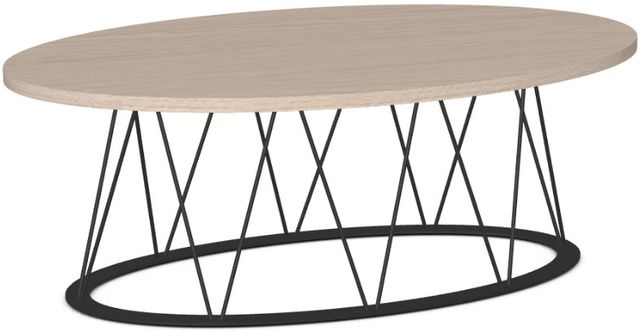 Amisco Customizable Calypso White Oak Coffee Table-0