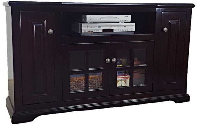 American Heartland Manufacturing Poplar 57" Curve TV Stand-0