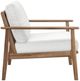 New Classic® Home Furnishings Ashton Natural Acacia/Fabric Outdoor Patio Club Chair-3