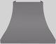 Vent-A-Hood® Designer Series 42" Gunsmoke Wall Mounted Range Hood-0