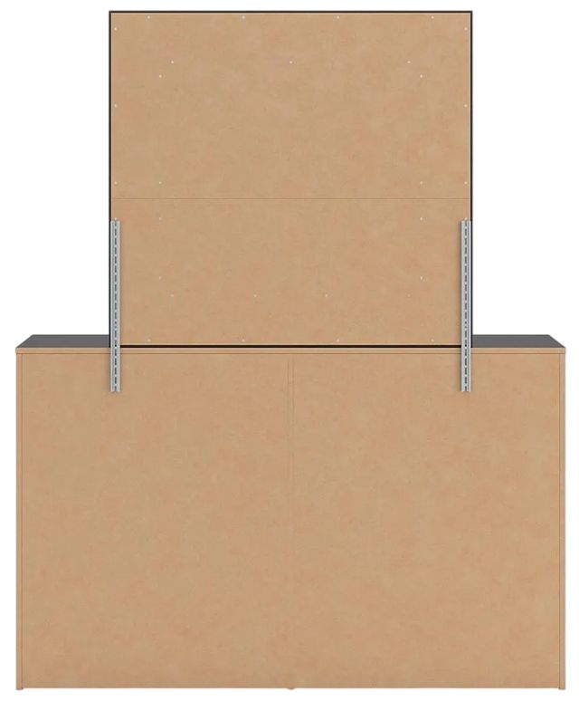 Signature Design by Ashley® Zuraleus Black Dresser and Mirror-3
