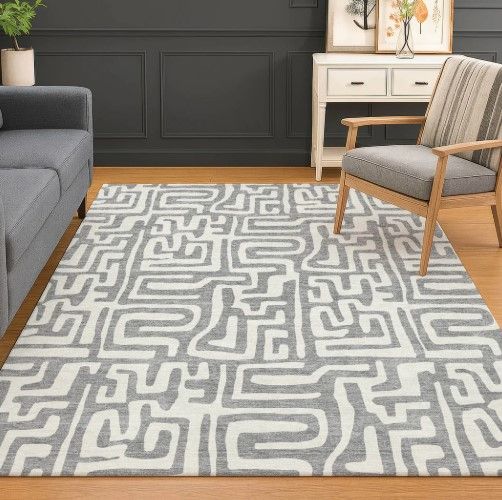 Dalyn™ Rug Company The Reserve TR1 Gray 5'x8' Area Rug-4