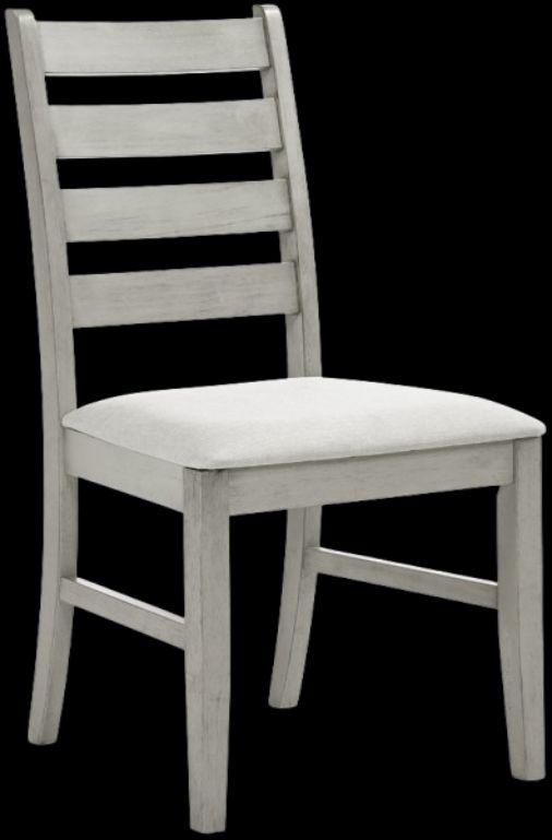 New Classic® Home Furnishings Pascal Driftwood/Gray Ladderback Dining Side Chair-0
