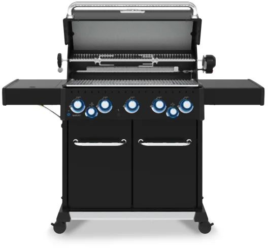 Broil King® Baron™ 590 5-Burner Black Freestanding Natural Gas Grill-2