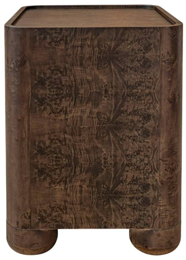 Moe's Home Collection Gibson Dark Brown Nightstand-2