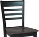John Thomas Furniture® Cosmopolitan Roma Black/Coal Counter Stool-1