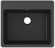 Elkay Quartz Classic® Black 25" x 22'' Single Bowl Drop-In Sink-1