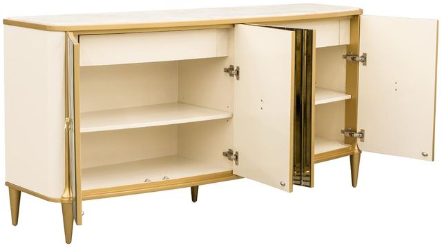 Michael Amini® Scotts Square Light Champagne Sideboard-3