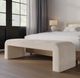 Jofran Inc. Sophia Gray Large Bench-1