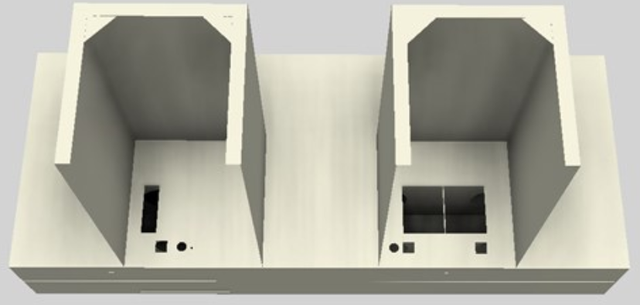 Vent-A-Hood® 54" Biscuit Contemporary Wall Mounted Range Hood-2