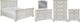 Signature Design by Ashley® Robbinsdale 5-Piece Antique White California King Panel Bed Set-0