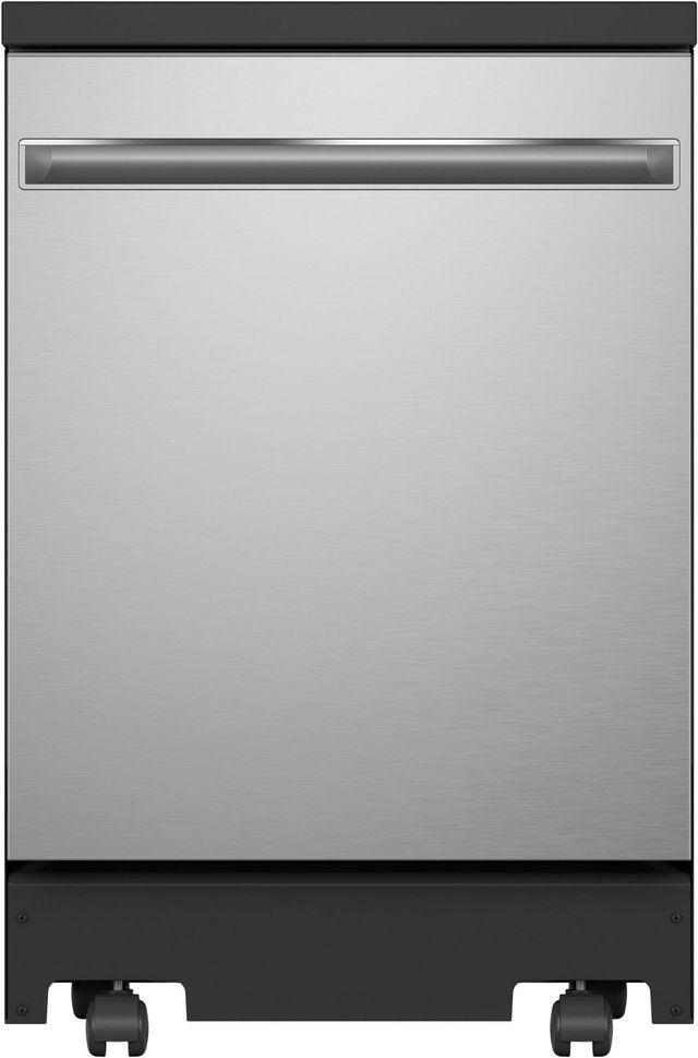 GE® 24" Stainless Steel Portable Dishwasher-0