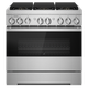 JennAir® NOIR™ 36" Stainless Steel Pro Style Dual Fuel Range-0