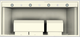 Vent-A-Hood® Designer Series 54" Biscuit Wall Mounted Range Hood-3
