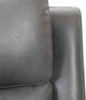 Primo™ International Heritage Brindle Charcoal Leather-Match Power Motion Loveseat-5