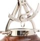 A & B Home Silver Vintage Telescope Compass Decorative Object-2