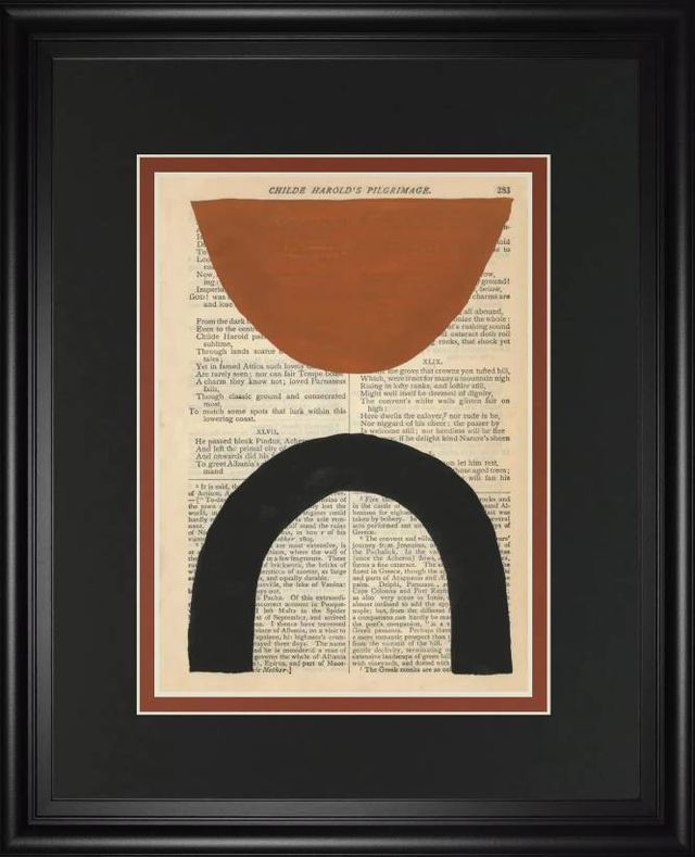 Classy Art Modern Prose I by RenZe W. Stramel Wall Art-0