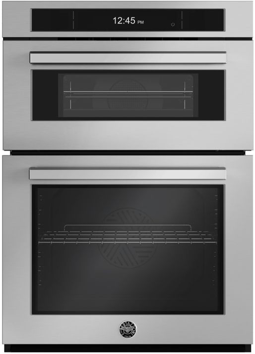 Bertazzoni Professional Series 30'' Stainless Steel Oven/Micro Combo Electric Wall Oven with Steam-0