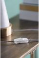 A & B Home Brass/White Table Lamp-4