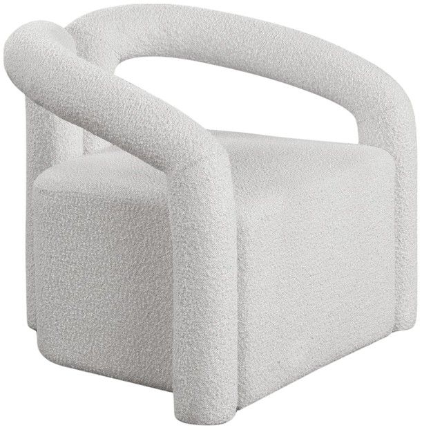 Meridian Furniture Otto Cream Accent Chair-0