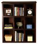 American Heartland Manufacturing Poplar Storage Bookcase-0