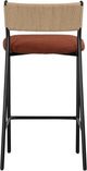 TOV Furniture Celine Maroon Counter Stool-5