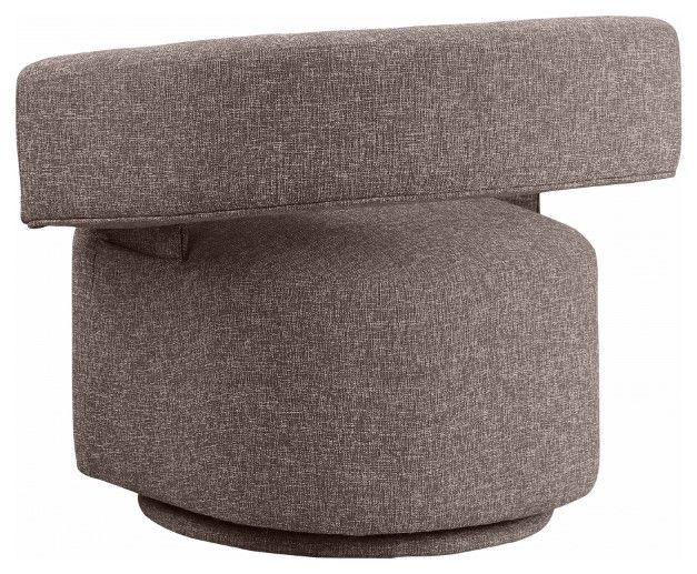Meridian Furniture Niya Brown Swivel Accent Chair-3