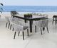 CabanaCoast® Customizable Gambrel Synthetic Fiber Outdoor Dining Chair-4