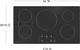 Monogram® 36" Black Graphite Induction Cooktop-4