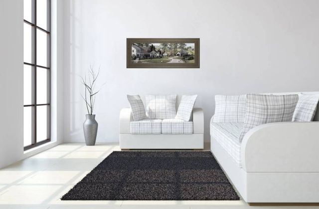 Classy Art The Covered Bridge by Saunders, B. Wall Art-3
