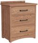 Intercon Oak Park Taupe Nightstand-0