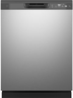 GE® 24" Stainless Steel Front Control Built In Dishwasher