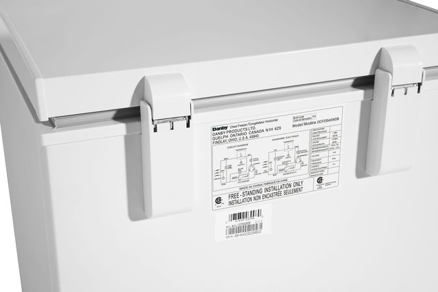Danby® 3.5 Cu. Ft. White Chest Freezer-6