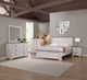 Crown Mark Leighton Gray/White Nightstand-1