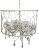 A & B Home White Chandelier-0