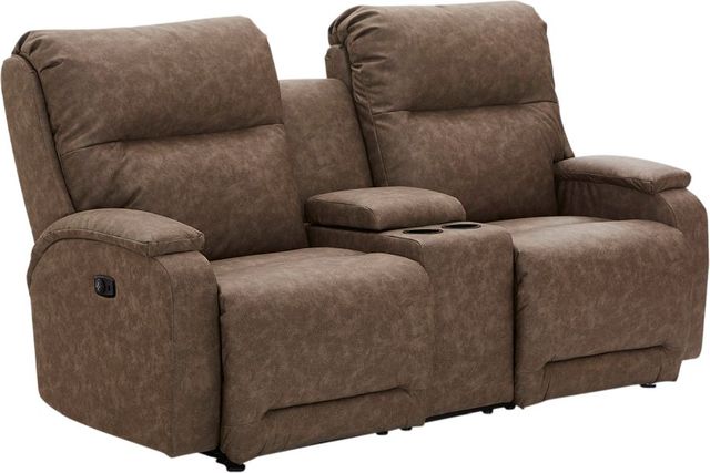 Best® Home Furnishings Customizable Maverly Manual Rocker Reclining Loveseat with Console-0